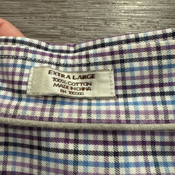 Peter Millar Shirt Mens Extra Large Plaid Casual Golf Adult Preppy‎ Classiccore - Picture 5 of 11